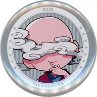 GEN Random metal badge B "Tamura Trade Office"