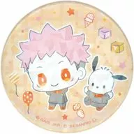虎杖悠仁×ポチャッコ 「呪術廻戦 第2期 渋谷事変×サンリオキャラクターズ ホログラム缶バッジ」