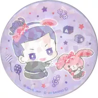 Aoi TODO x Obon Ribon' Jujutsu Kaisen 2nd Shibuya-jihen x Sanrio Character Victor's Hologram metal badge'