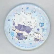 五条悟×シナモロール 「呪術廻戦 第2期 渋谷事変×サンリオキャラクターズ ホログラム缶バッジ」