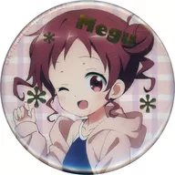 [単品] メグ アニメ描き下ろし箔押し風缶バッジ 「Blu-ray/DVD ご注文はうさぎですか? BLOOM」 アニメイト全巻購入特典