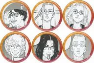 6-Type Set "Todai リベンジャーズ ×PRINCESS CAFE POP UP SHOP metal badge vol. 1"