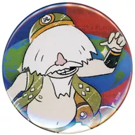 Chingensai "The king of fighters' 94 metal badge 04. Graph Art Illustration"