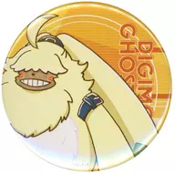 Angomon "Digimon Ghost Game metal badge 04. Retro Art Illustration"