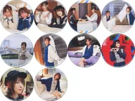 全10種セット 高橋李依＆上田麗奈 トレーディング缶バッジ その3 「高橋李依・上田麗奈 仕事で会えないからラジオはじめました。」