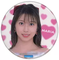 Mariai Makino (Morning Musume,' 25) metal badge "モバガチャ Hello! Project LOVELY Ver." Normal prize