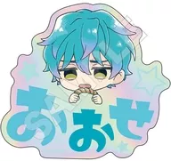 湊大瀬 Sketchu! フェイス オーロラネームバッジ 「カリスマ」