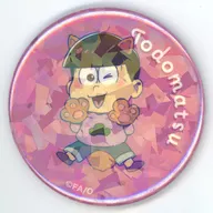 Todomatsu "Osomatsu san narikiri Kirakira metal badge Dog Ver."