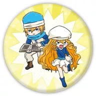 Cherish & Nichol "Zatch Bell! Full Edition metal badge 02. BOX2 (Graph Art Illustration)"