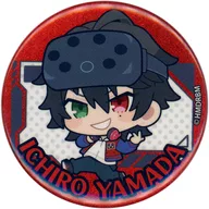 Ichiro Yamada "Eiga Hypnosis Mic: Division Rap Battle -Division Rap Battle - × Tokyo Joypolis Hypnosis Mic: Division Rap Battle in JOYPOLIS Trading Glitter metal badge"