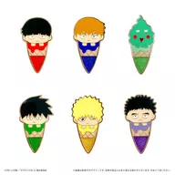 Conjunto de 6 tipos "Mobpsycho 100 III Ice Cream Piping"