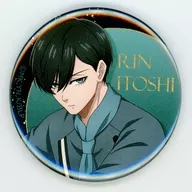 Hishishi Rin (versión normal) "Blue Rock ~ Sweet Tension Stage ~ metal badge with Trading Rare"