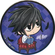 L (Deformed) metal badge "DEATH NOTE Lucky metal badge Box"