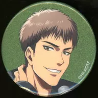 ジャン・キルシュタイン(フェイス) 「進撃の巨人×ROUND1 描き下ろし レトロ風ファッションver. トレーディンググリッター缶バッジ」