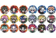 Conjunto de 18 tipos "Film Hypnosis Mic: Division Rap Battle -Division Rap Battle - × Don Quijote & APITA & Piago Mini Character metal badge Collection"