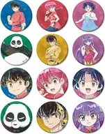 全12種セット 「らんま1/2 トレーディング Ani-Art マット缶バッジ」