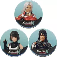 Elma & Lin & Rao 76 mm metal badge 3 piezas set "Switch Soft Xenoblade Chronicles X ディフィニティブ Edition" animate Purchase benefits