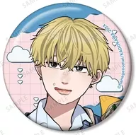 Satoshi Yamazaki "Kora Kun, Amagi Kun & My Brother's Friends Are a Nameless Mai-Sensei's Drawing Trading metal badge After School Ver."