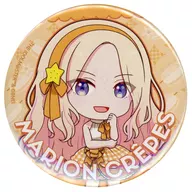 十王星南 「学園アイドルマスター×マリオンクレープ 缶バッジ 04/クレープ風ドレスver.(ミニキャライラスト)」
