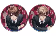 [A la Carte] Reine Kashii & Kashii Aki Denoroshi 76 mm metal badge 2 kinds "Switch Soft DYNAMIC CHORD feat. [leve parfait] Remaster edition Animate limited set" Special bonus included