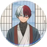 轟焦凍 描き下ろし 花やしきver. BIG缶バッジ 「僕のヒーローアカデミア in 浅草花やしき」