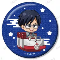 飯田天哉 「僕のヒーローアカデミア in 浅草花やしき トレーディング ちびキャラ アトラクションver. グリッター缶バッジ」