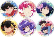 6-Type Set "Ranma 1/2 Hyakmenso metal badge vol. 2"