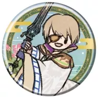 捲殘 cloud "Thunderbolt Fantasy Higashi 離劍 Yuki 4 metal badge 01. Graph Art Illustration"