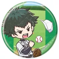 Hironobu MAKIDA "Forgotten Battery metal badge 06. Graph Art Illustration"