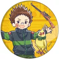 眞霜 Heisuke "SAKAMOTO DAYS metal badge 03. Daily ver. (Graph Art Illustrated)"