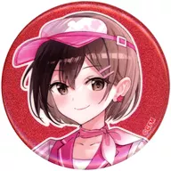 MEIKO (no name) "VOCALOID Hatsune Miku Zakura Miku ×ROUND1 Drawing American Diner ver. Art by Fuumi Trading Glitter metal badge"