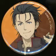 岡部倫太郎 「＜物語＞シリーズ×STEINS：GATE POP UP STORE in ロフト 描き下ろし コラボイラストver. トレーディングホログラム缶バッジ」
