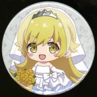 忍野忍 「＜物語＞シリーズ×STEINS：GATE POP UP STORE in ロフト トレーディング ちびキャラ ウェディングドレス＆タキシードver. ホログラム缶バッジ」
