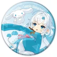 大耳狗(up)"閃徽章(57 mm)Scotty×三麗鷗角色Court 01.合作插圖>