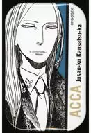 グロッシュラー 「ACCA13区監察課×BADONカフェ トレーディングスクエア缶バッジ」