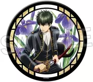 6. Hijikata Toushirou Gila Gila metal badge University "GINTAMA"