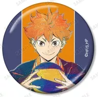 日向翔陽ロゴ 「ハイキュー!! トレーディング Ani-Art 第4弾 メタリック缶バッジ」