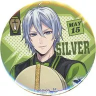 Silver "Disney Twisted Wonderland 5th Anniversary animate ONLY SHOP Union Birthday metal badge vol. 2"