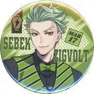 Sebek Zigvolt "Disney Twisted Wonderland 5th Anniversary animate ONLY SHOP Union Birthday metal badge vol. 2"