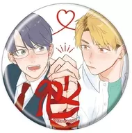 Hashiba & Miyanari (D) "metal badge Estudante deseja desafiar a linha vermelha do destino 01. Ilustração oficial e ilustrada"
