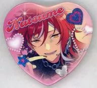 逆先夏目 GIRA☆デコ ハート缶バッジ 「あんさんぶるスターズ!!」