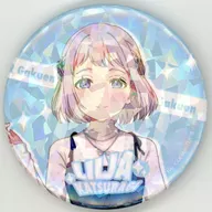 Riya Katsuragi "Gakuen Idol japonés Master POP UP SHOP in Shibuya MODI HATSUBOSHI SNAP Hologram metal badge"