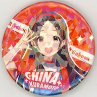 Senna Kuramoto "Gakuen Idol japonés Master POP UP SHOP in Shibuya MODI HATSUBOSHI SNAP Hologram metal badge"