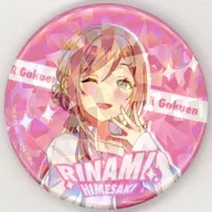 姫崎 莉波 "Gakuen Idol japonés Master POP UP SHOP in Shibuya MODI HATSUBOSHI SNAP Hologram metal badge"