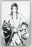 Cat Cat & 壬氏 (Chuo / 壬氏) "Special Exhibition Planned by Shinotoko Special Exhibition Planned by a Yakuya Hitori ExhibiTion Square metal badge Collection - Cat Cat & 壬氏 -"