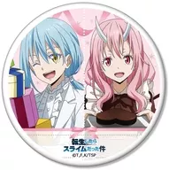 リムル＆シュナ 「転生したらスライムだった件 描き下ろし トレーディング缶バッジ バレンタインver.」