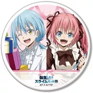 リムル＆ミリム 「転生したらスライムだった件 描き下ろし トレーディング缶バッジ バレンタインver.」