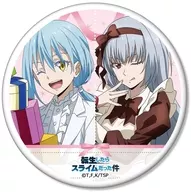 リムル＆ルミナス 「転生したらスライムだった件 描き下ろし トレーディング缶バッジ バレンタインver.」