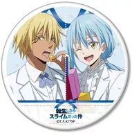 リムル＆ヴェルドラ 「転生したらスライムだった件 描き下ろし トレーディング缶バッジ ホワイトデーver.」