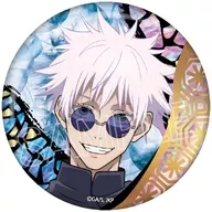 B. Gojō Satoru Raden Series estampado en caliente metal badge Vol. 3 "Jujutsu Kaisen"